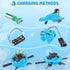STEM Projects for Kids Ages 8-12, 6-in-1 Solar Robot Kit Space Toys for 10-Year-Old Boys & Girls, Christmas Birthday