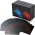 6 Decks of Waterproof Poker Cards - Plastic PVC Playing Cards with Gift Box for Party and Game Night