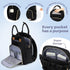 Backpack, Pack RUVALINO Diaper Bag Multifunction Travel Maternity Baby Changing Bags, Large Capacity, Waterproof, Deep