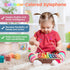 6 1 1 1 2 3 in Montessori Baby Toys for Year Old, Toddlers Sensory Teething Toys for Babies, Wooden Stacking Building