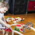 Wooden Train Bridge Model - Track Accessories for Kids' Railway Layouts