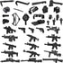 38 Pcs WW2 Military Weapons Pack, Soldier Style Weapon Accessories for Classic Building Blocks, Age 6 to 15