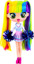 11 50+ 49 Decora Fashion Girlz Doll Decora Cheerleader Poseable Fashion Doll with Long Rainbow Hair, Surprises, Fabric