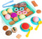 LOVESTOWN Pretend Play Desserts Toy Set - 29 PCS Kids Desserts Fake