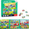 Magnetic Puzzles for Kids Ages 4-8 - 3 in 1 Wooden Jigsaw Puzzles Book, Learning Magnet Gift for Road Trip