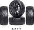 12mm Hex 1/10 On Road Wheels and Tires Soft with Foam Inserts for RC Touring Car Traxxas 4tec 2.0 Tamiya