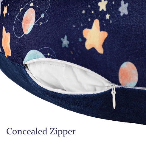 1 Pack, Nursing Pillow Cover DAYEEBALL Double-Sided Removable Nursing Cover for Baby Girls Boys Newborn, Stretchy
