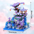 CAXIMSY Set,Building Set Box2500+Pieces Peach Blossom Pond Building Blocks Blocks Gifts for Adults and Kids, Micro