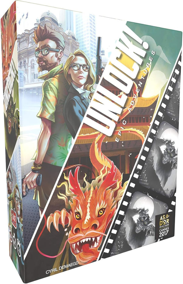 UNLOCK! Epic Adventures Card Game - Escape Room-Inspired Cooperative Adventure, Fun Family