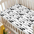 Boy,28 x52,White Music Themed Fitted Crib Sheet,Standard Crib Mattress Fitted Sheet Toddler Bed Mattress Sheets-Baby