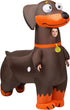 Spooktacular Creations Kids Halloween Inflatable Costumes, Full Body Dachshund Blow Up Costumes for Animal Cosplay Party
