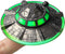 Mechaniker UFO Fidget Spinner for Kids Adults, Metal Luminous Space Desk Toy, Cool