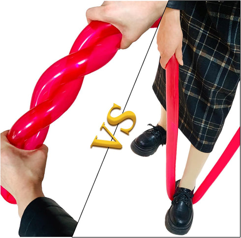 100pcs Red 260 Balloons, Thickening Latex Long Twisting Balloons for Animal Models, Halloween, Xmas, Birthdays