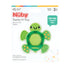 Nuby Teethe N' Pop Sensory Play Teether, Baby Teething Toy for 3+ Months, Turtle
