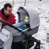 2 Pack PLIGREAT Please Dont Touch Baby Signs, Stop Touching Baby Sign for Baby Carriers Baby Car Seat, No Touching