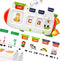 HUBFIVY Alphabet Talking Flash Cards & Math Games for Kids 2-8, Speech Therapy