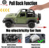 1/36 Scale Jeep Wrangler Rubicon Diecast Car Models, Pull Back Vehicles, Cars Gifts for Boys Girls