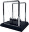Newton's Cradle Balance Balls with Black Base, Fun Physics Learning Accessories and Stress Relief Desk Toy