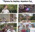 FLYNOVA Hand Operated Mini Drones, UFO Magic Flying Orb Ball Toys with Lights, Indoor Outdoor Gifts for Kids