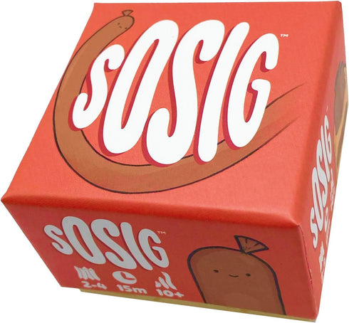 Joking Hazard Sosig Family Friendly Card Game for 2-4 Players, Travel Sized Game for Kids and Adults