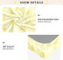 miaozhen 1 Pack 52x28 Cotton Baby Crib Sheets Soft Comfy Ghothic Pegasus Pastel Yellow Boy Girl Crib Sheet for Nursery