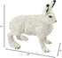 Safari Ltd. Arctic Hare Figurine - 2.5" Detailed Plastic Model Figure for Boys, Girls & Kids Ages 3+