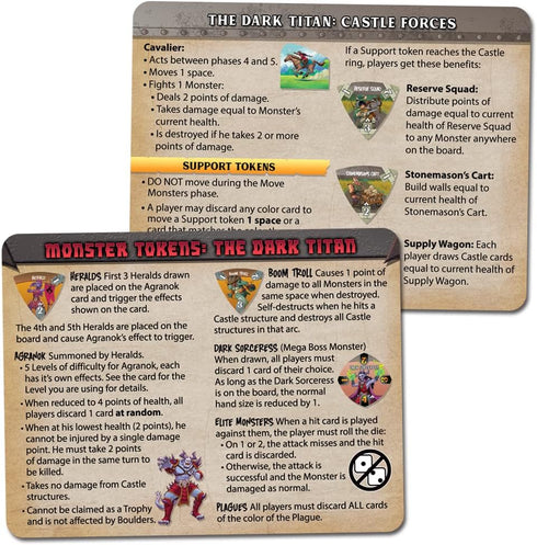 The Dark Titan Castle Panic Expansion Board Game for Adults and Family, Ages 8+, 1 to 6 Players