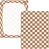 CZXW 52" 28" Netural Checkerboard Crib Sheets Fitted x Natural Cotton Soft & Breathable for Baby Crib Mattress