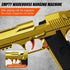2 Pack Shell Ejecting Toy Gun - Semi-Automatic Handgun with Shell Ejection and Auto Rebound, Toy Foam Blasters & Stress