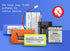 LIONX 1050mAh 3.89Wh Battery for Touch Screen Baby Monitor /