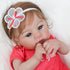 18 Inch Set 3+ WOOROY Realistic Reborn Baby Dolls - Lifelike Newborn Baby Girl, Real Baby with Soft Weighted Body, Real