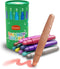 12 Colors Rainbow Sparkle Metallic Watercolor Gel Crayons, Glitter Twistable Crayons for