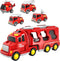 IHAHA Fire Truck Toys for 3 4 5 6 Years Old Boys