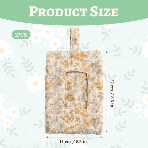 CZFSWT Diaper and Wipes Pouch, Wipe and Diaper Pouchs, Reusable Wipes Pouch Suitable for Parks, Restaurants and Various
