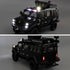 LOVEPOSELY 1:24 Compatible for Saber-Toothed Tiger Alloy Armored Car Model, Collectible Diecast Armoured Explosive
