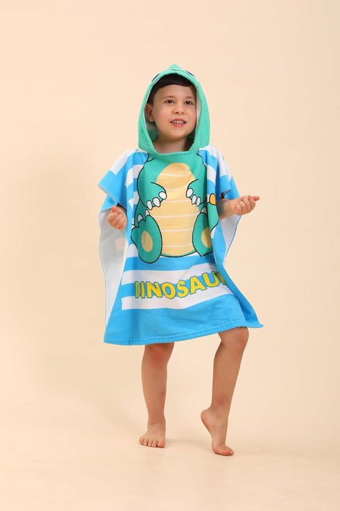 TEHALK Swimming 2-10, Dinosaur Hooded Towels for Kids, Kids Beach Towels for Boys/Girls, Towels/Towel Robes/Wearable