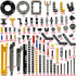 ZHX Technical Parts Beams Axles Connectors Bricks Sets - 457 Pieces for Technic Car MOC Building Block Toys