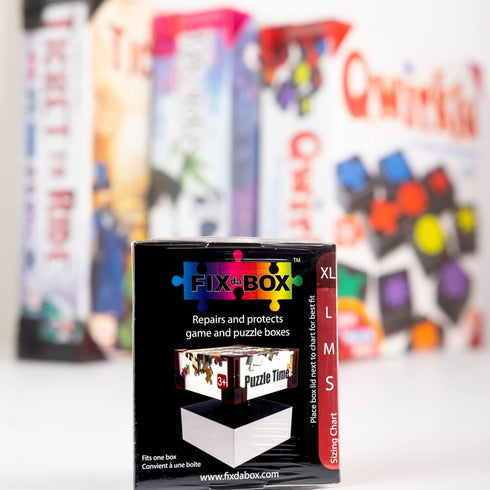 X Large Set: Corner Support Pieces to Repair and Protect Your Game or Puzzle Box
