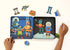 Petit Collage Magnetic Play Set, Robot Remix - Mix & Match Game Board for Ages 3+