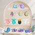 12PCS 3D (12pcs-Multicolor) Mydhall Printed Dragon Eggs with Baby Dragon Inside Easter Basket Stuffers Christmas Tree