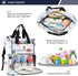 SUABO Backpack Mushroom Snail Ladybug Pattern Baby Diaper Bag Large Bag Waterproof Travel Diaper Bags for Moms and Dads