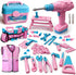 Kids Tool Set 55Pcs Tool Box Toddler Tool Kit for Girls Play