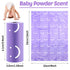 1500 Count 100 Diaper Disposable Bags for Baby Diaper Sacks Baby Powder Scent Disposal or Pet Waste Bags, Rolls(Purple)