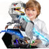 Light Up Dinosaur Building Block Sets, Glowing Tyrannosaur Kits for Boys 6+ and Adults, 23.6 Inch Size