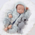 BABESIDE Lifelike Reborn Baby Dolls Boys - 17-Inch Realistic Newborn Full Body Vinyl Baby Dolls with Toy & Gift Box