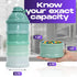 Mommy's 4-Compartment Helper Baby Formula Dispenser On The Go, Stackable Travel Formula Container To Go, Non-Spill Pour