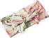 Galabloomer Newborn Receiving Blanket Headband Set, Vintage Flower Baby Flower Swaddle