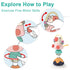 Set, 6, 9, 12, 18, 24 1 2 iPlay, iLearn Baby Rattles Infant High Chair Toys W/Suction Cup, Grab N Spin, Interactive