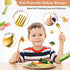 Stainless Steel Toddler Utensils Set, 12 Pieces Kids Silverware Set, Safe Food Grade Small Forks and Spoons, Dishwasher