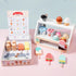 Set Counter 3+, Wooden Ice Cream Toy for Toddlers, Wooden Play Food Kitchen Accessories, Pretend Play Ice Cream Shop